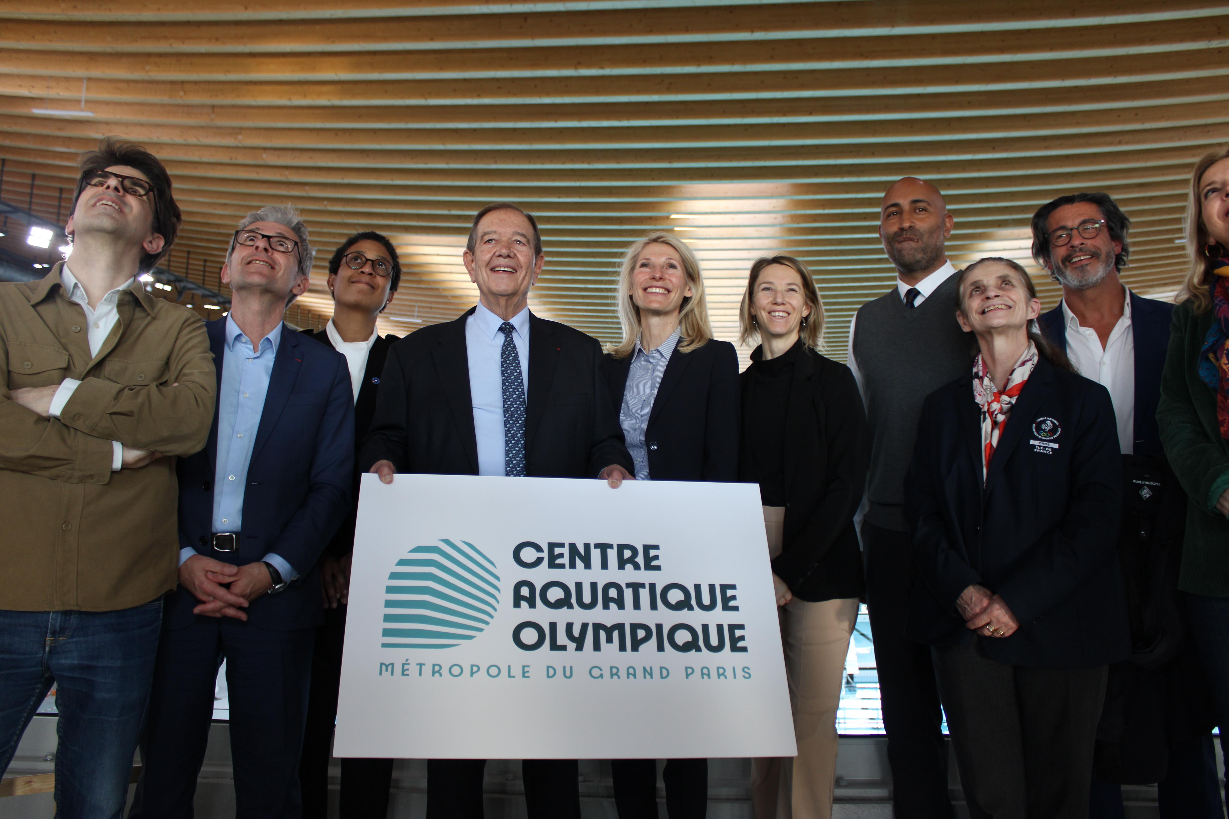 Visite du Centre Aquatique Olympique Métropole du Grand Paris