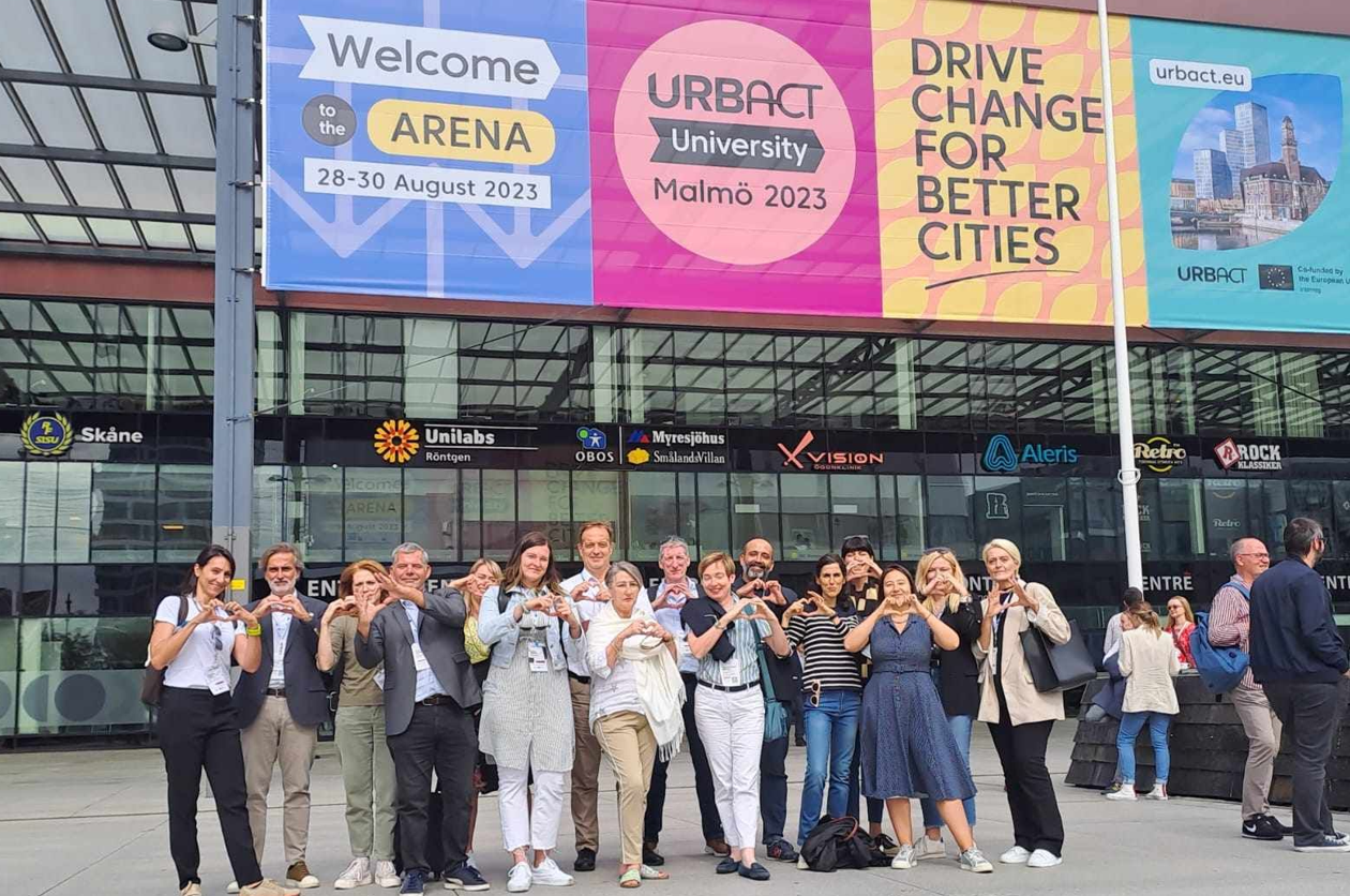 Network partners at URBACT Summer University in Malmö, Sweden  