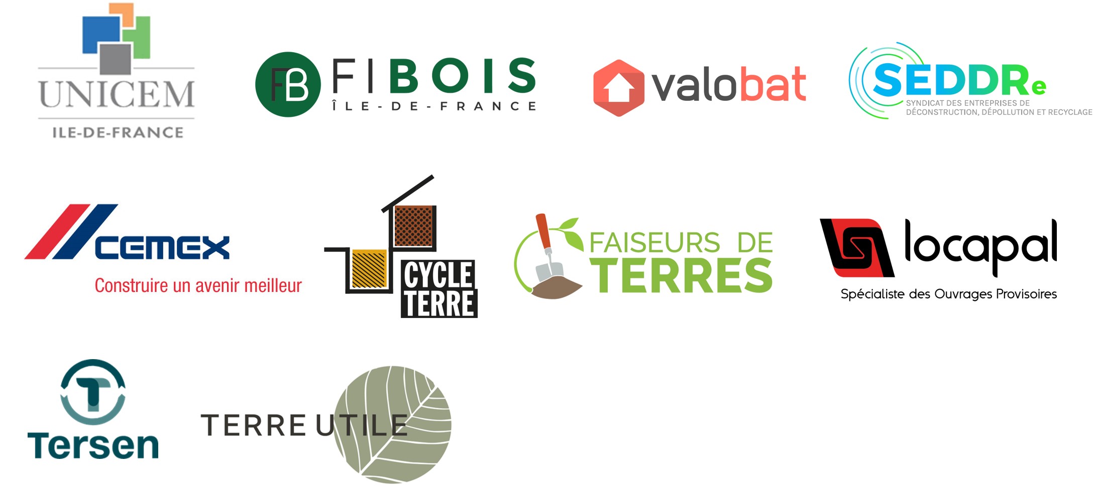 Filières de gros œuvre