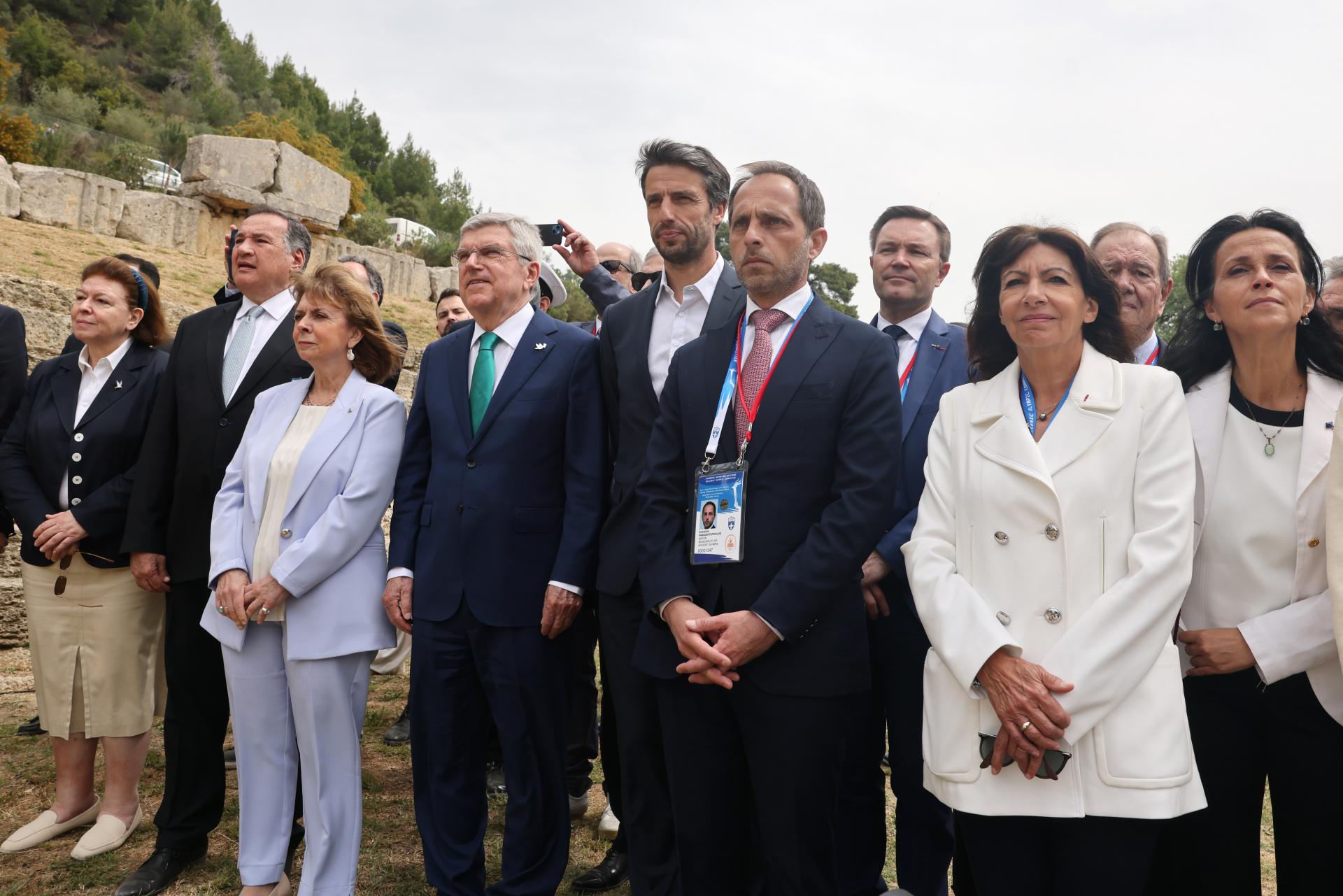 Cérémonie d'allumage de la Flamme Olympique