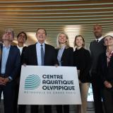 Visite du Centre Aquatique Olympique Métropole du Grand Paris 