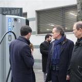 Inauguration borne Express Métropolis Charenton-le-Pont
